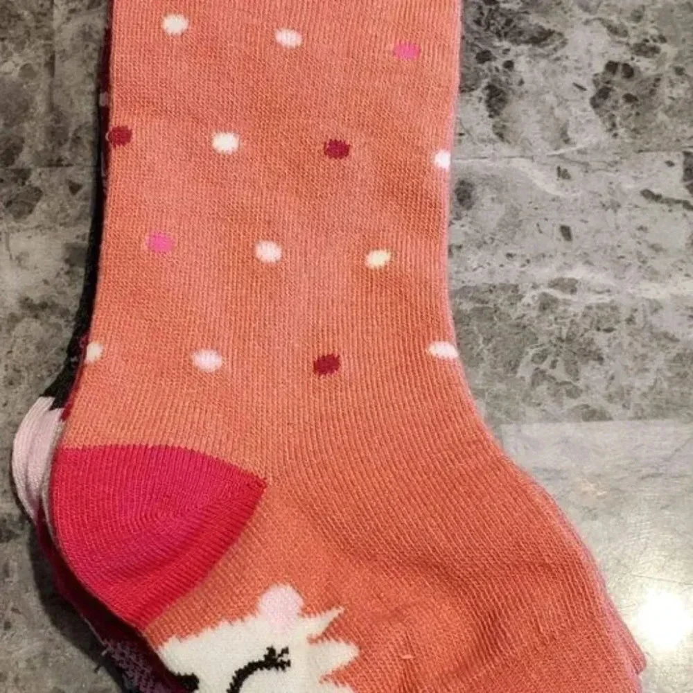 Girls size L Pink Ankle Socks